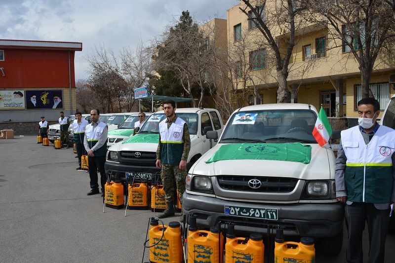۳۰۰ گروه بسیجی سم پاشی محلات تبریز را آغاز کردند