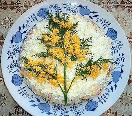 تزئینات زیبا و جالب سالاد الویه