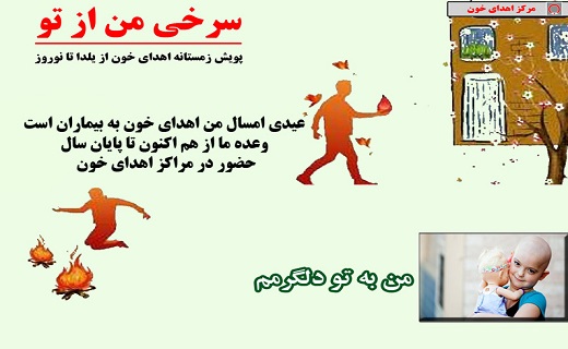 برگزاری پویش سرخی خون من از تو در یزد