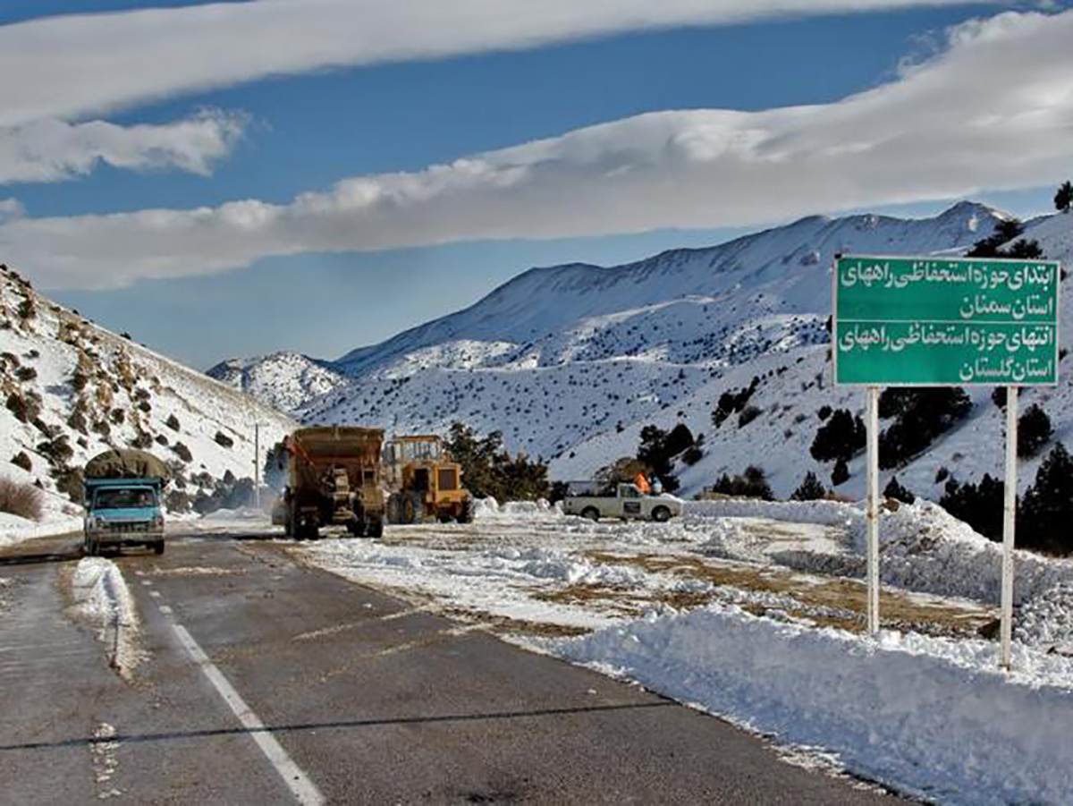 لزوم به همراه داشتن زنجیرچرخ برای تردد از مناطق کوهستانی گلستان