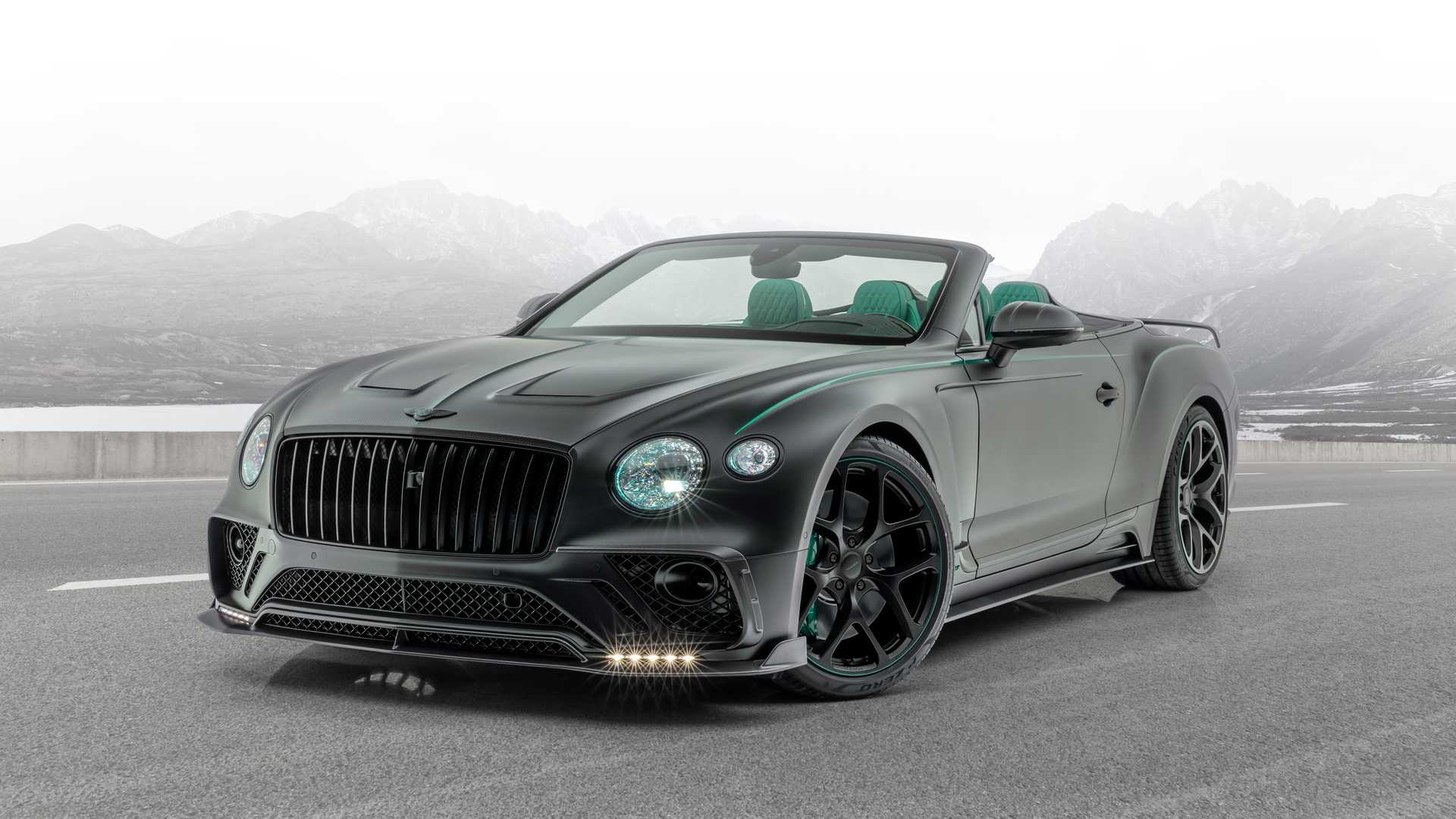 مشخصات ارتقای خودروی Continental GT توسط شرکت مانسوری