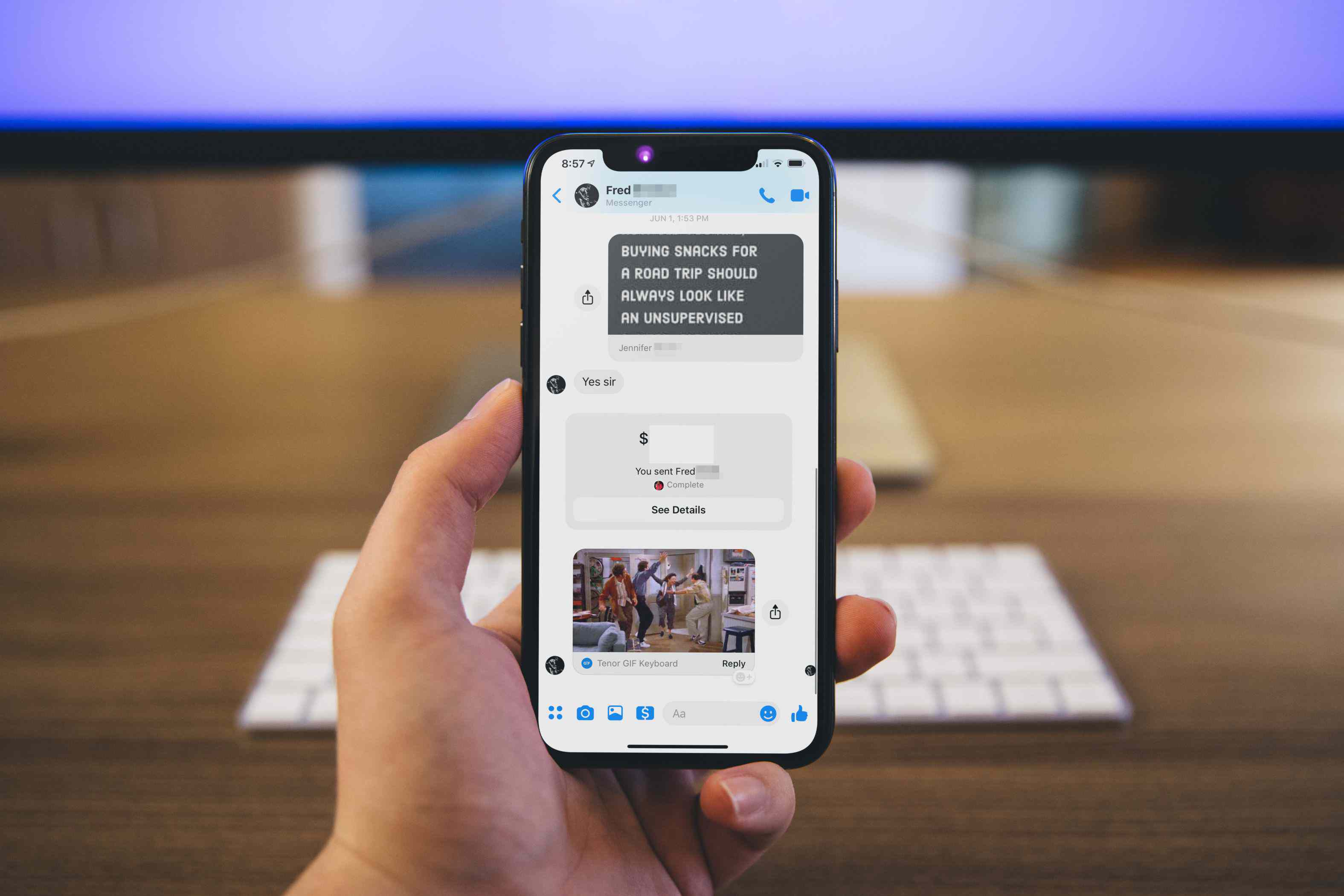 سرعت بالای عملکرد در نسخه iOS جدید پیام&zwnj;رسان فیسبوک