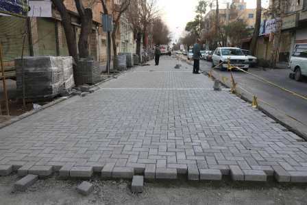 راه بند‌های پیاده رو‌ها در سطح مناطق ۲۲ گانه ساماندهی شد