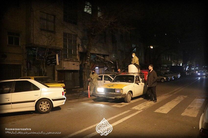 اقدام جالب یک هیات&zwnj; مذهبی در شرق تهران برای مقابله با کرونا