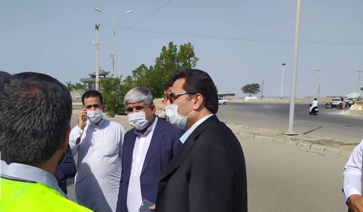 برگزاری مانور مشترک گندزدایی علیه ویروس کرونا در کنارک