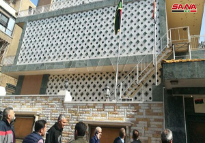 افتتاح سفارت لیبی در دمشق پس از ۸ سال