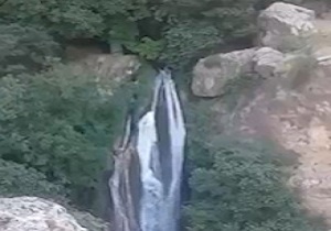 آبشار «تنگه کرد» در قلعه تل خوزستان + فیلم