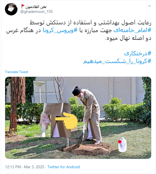 خوشا نهالی که با دستان شما کاشته شود