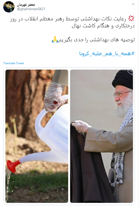 خوشا نهالی که با دستان شما کاشته شود