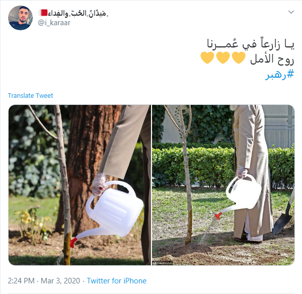 خوشا نهالی که با دستان شما کاشته شود