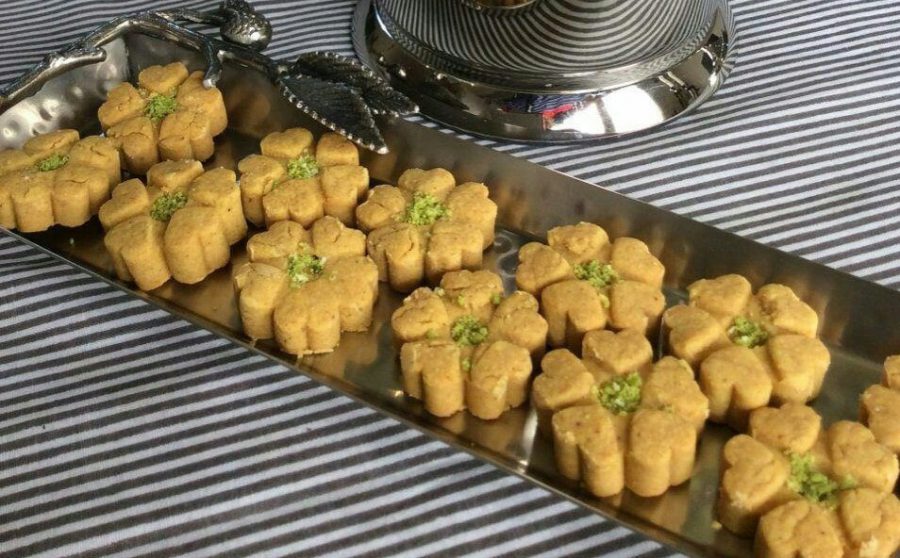 طرز تهیه شیرینی نخودچی خانگی مخصوص عید نوروز////دپو
