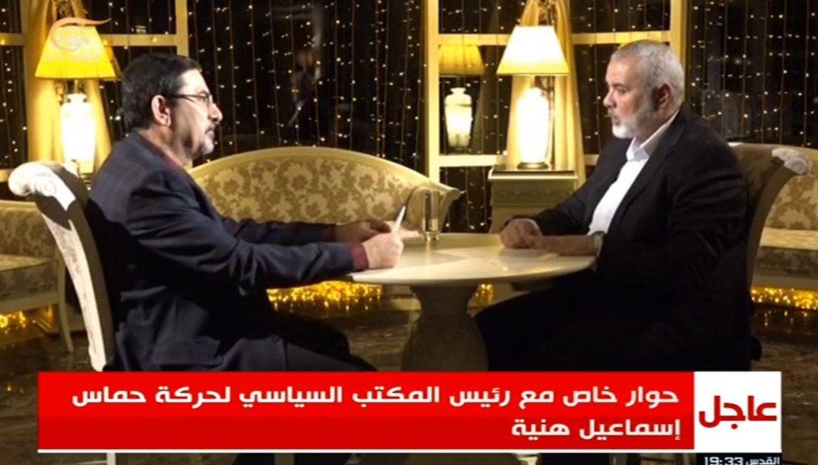اسماعیل هنیه: ما اسرائیل را به رسمیت نخواهیم شناخت / رابطه حماس با ایران استراتژیک است