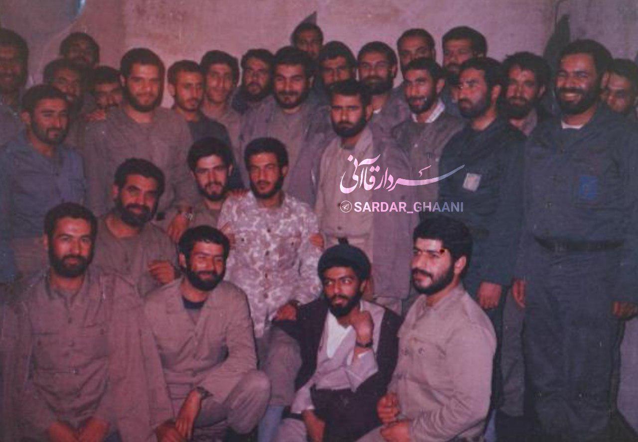 جلسه تودیع و معارفه سردار اسماعیل قاآنی در سال ۶۶