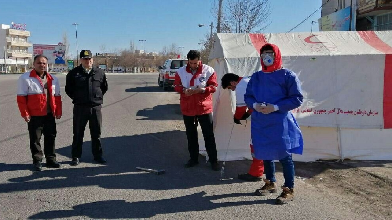 برپایی هشت ایستگاه غربالگری ویروس کرونا در چهارمحال و بختیاری