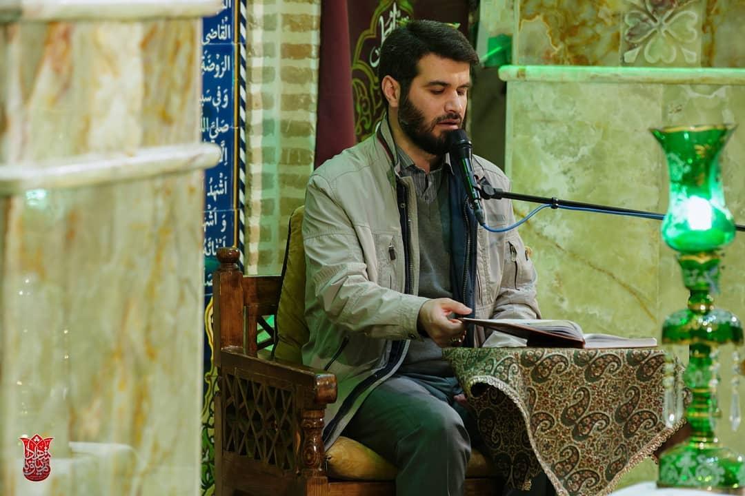 گزارش تصویری قرار عاشقی در هیئت مجازی