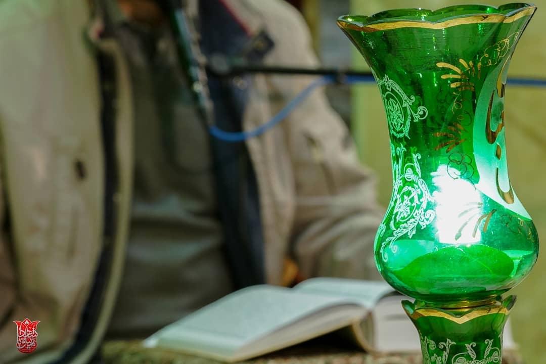گزارش تصویری قرار عاشقی در هیئت مجازی