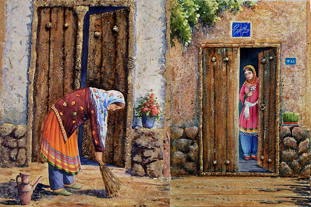 از کاشت سبزه تا عروسی نارنج در شیراز از کاشت سبزه تا عروسی نارنج در شیراز