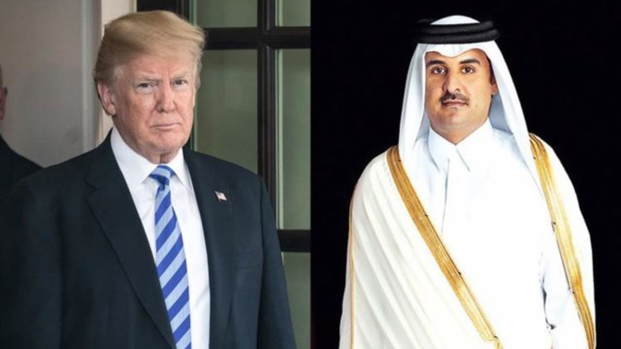 گفت‌وگوی تلفنی ترامپ با امیر قطر درباره طالبان