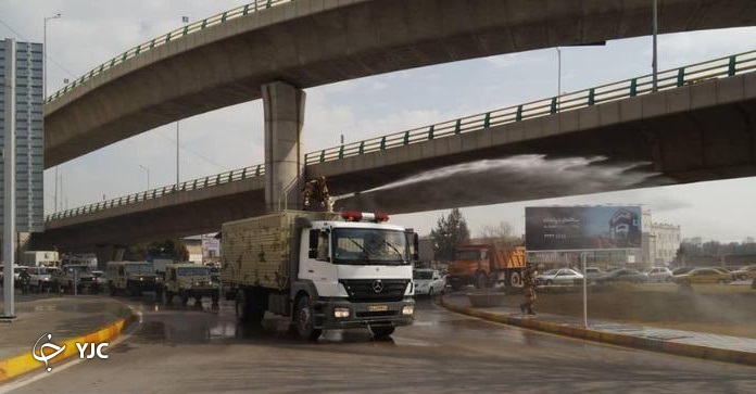 دفاع مقدس ارتش جمهوری اسلامی در مقابل دشمنی به نام کرونا + تصاویر