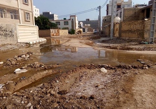 اختلاف فشار عامل شکستگی ها در شبکه آبرسلانی یاسوج