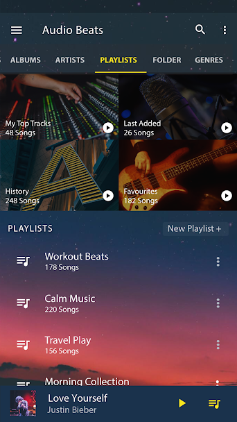دانلود پلیر صوتی قدرتمند Audio Beats