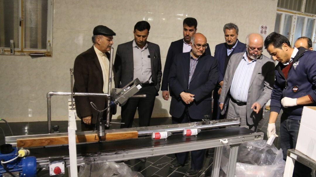 راه اندازی خط تولید محلول ضدعفونی دست در کرمان