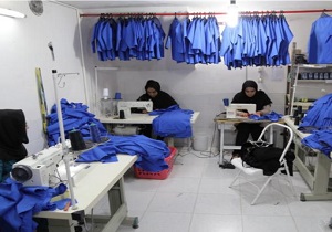خدمت رسانی در پشت جبهه مبارزه با بیماری کرونا