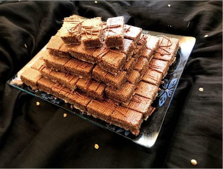 شیرینی عید با ماندگاری بالا و بدون نیاز به فر + طرز تهیه
