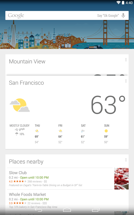 دانلود Google Now App 10.99.8 - برنامه رسمی گوگل