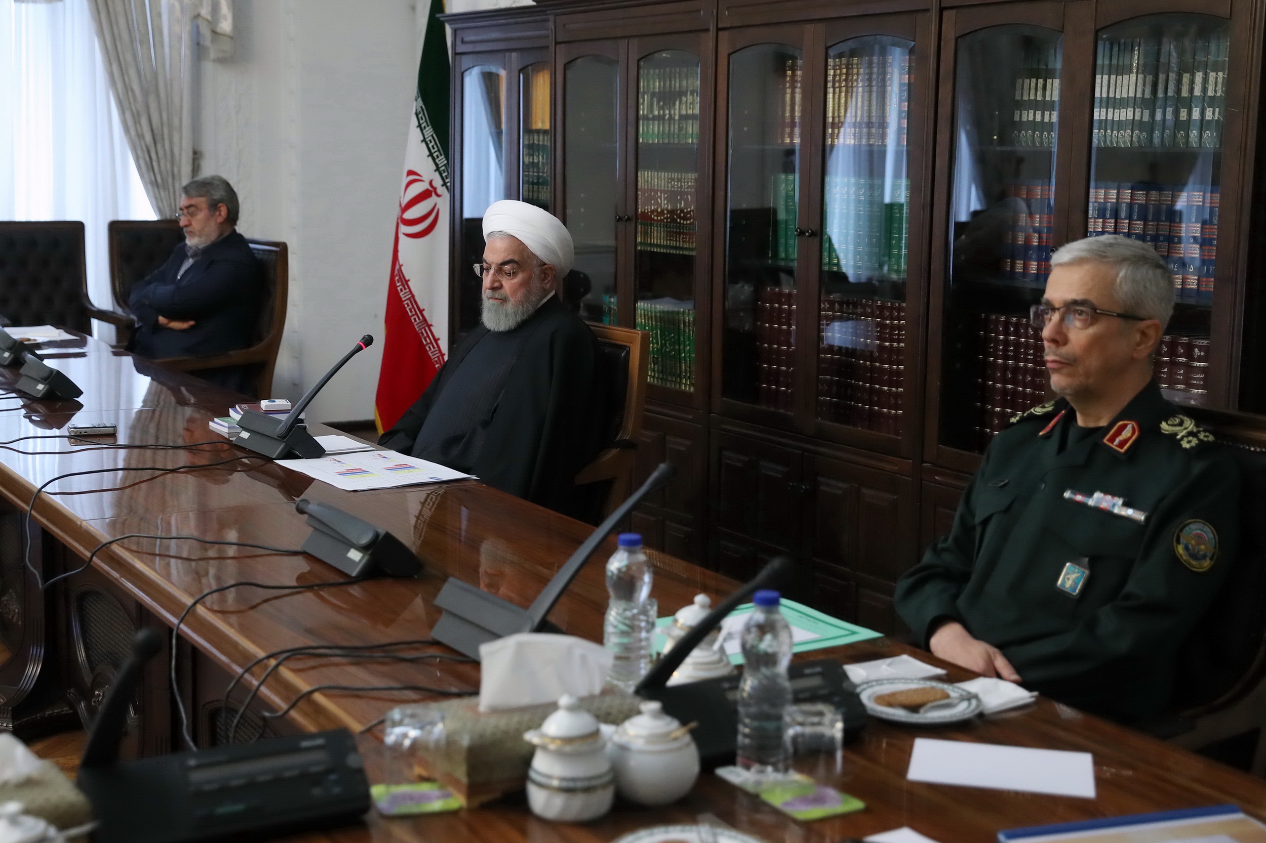 جلسه ستاد ملی مبارزه با کرونا به ریاست روحانی