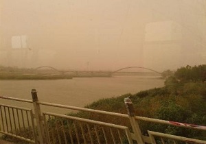 هشدار مدیریت بحران خوزستان در خصوص وقوع گرد و خاک