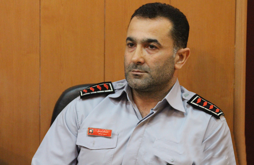 پوشش ۱۶ مورد حریق و حادثه با تلاش آتش نشانان شهر باران