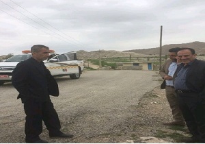 بازدید معاون سیاسی فرمانداری ایذه از روستا‌های شهرستان
