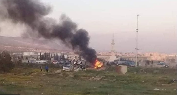 ۱۳۰ کشته و زخمی بر اثر تصادف خونین اتوبوس زوار در سوریه+ تصاویر