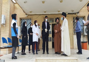 بازدید امام جمعه اندیکا از مراکز درمانی شهرستان