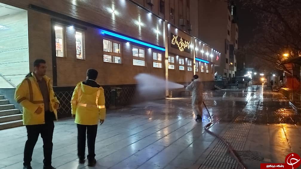 ضدعفونی شیراز از ویروس کرونا