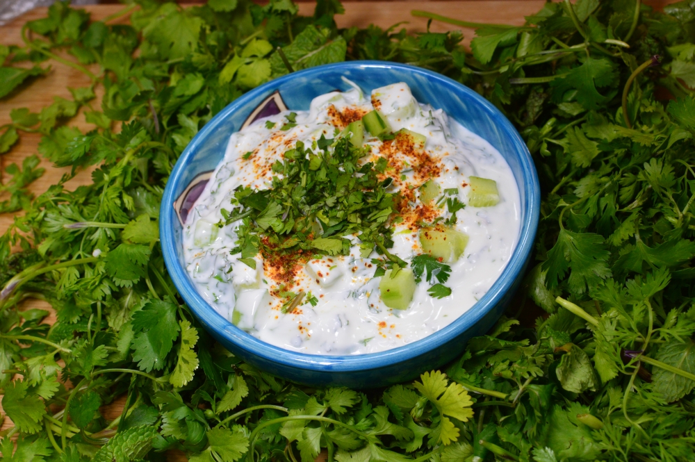 ریتا یک سالاد هندی خوشمزه