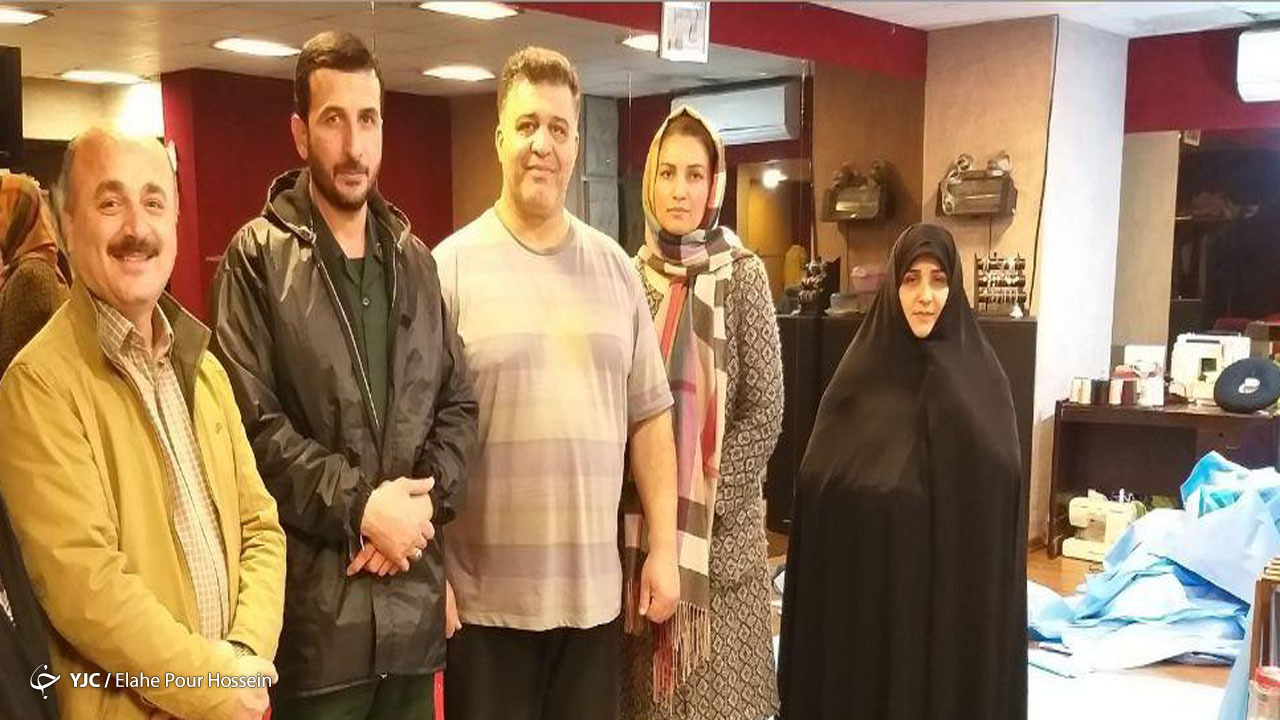 آغاز طراحی و دوخت لباس مخصوص بیمارستانی در رامسر