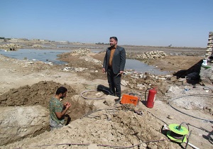 بازدید سرپرست گاز بستان از وضعیت گاز مناطق کوی شماریه