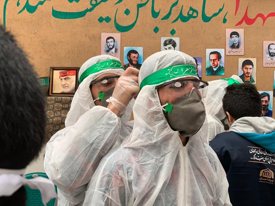 آغاز فاز دوم عملیات ضدکرونایی ستاد اجرایی فرمان امام در محله هرندی تهران
