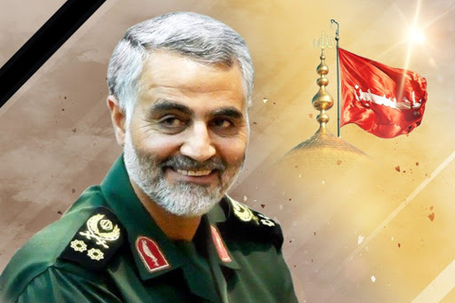 تصویری از آخرین حضور شهید قاسم سلیمانی در انتخابات