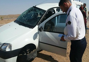 هفت مصدوم در واژگونی خودرو ال ۹۰