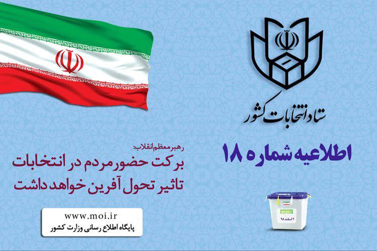 اوراق و آثار تبلیغاتی متعلق به احزاب، گروه‌های سیاسی و نامزد‌های انتخاباتی نباید در محل شعبه باشد