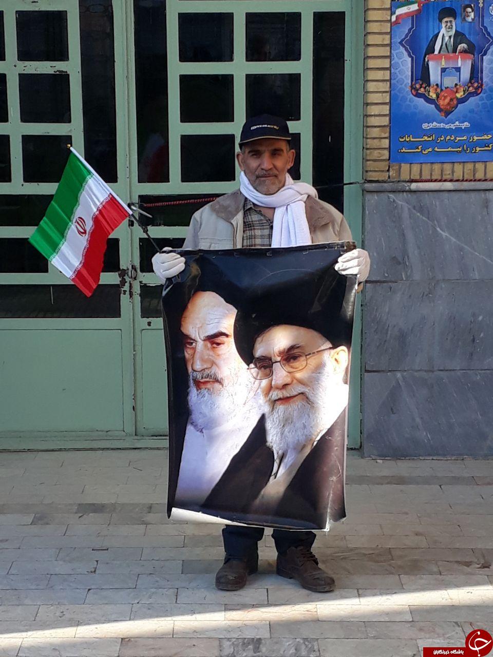 حضور مردم &laquo;نصیر شهر&raquo; در پای صندوق&zwnj;های رای + تصاویر