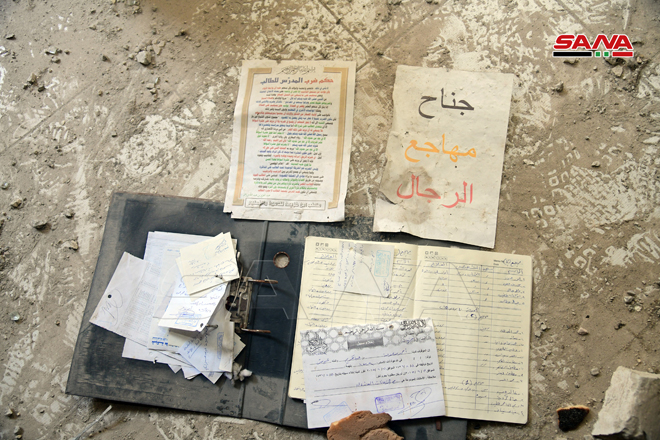 کشف مقر زیرزمینی جبهه النصره در نزدیکی حلب+ تصاویر