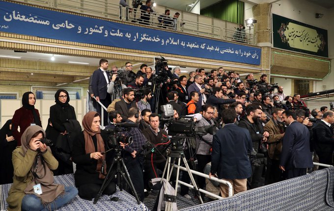 قدردانی رهبر انقلاب اسلامی از اهالی رسانه برای پوشش خبری انتخابات