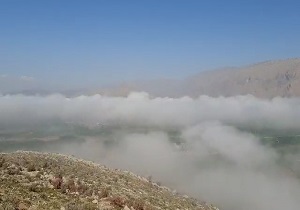طبیعت زیبای «سورنا» از فراز ابرها + فیلم