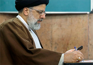 لحظه اخذ رای از حجت الاسلام ابراهیم رئیسی + فیلم