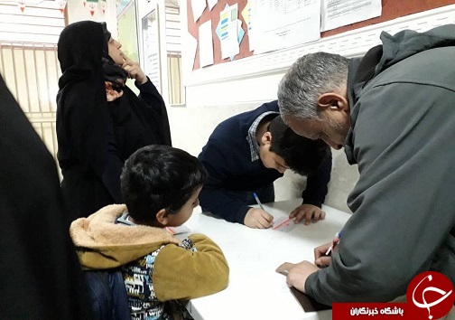 انتخابات مجلس؛کرمانشاهیان برای رقم زدن سرنوشت ایران پای کار هستند+عکس