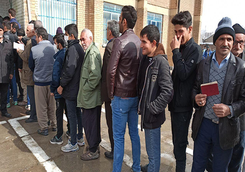 حضور مردم لرستان در رای گیری یازدهمین دوره انتخابات مجلس شورای اسلامی